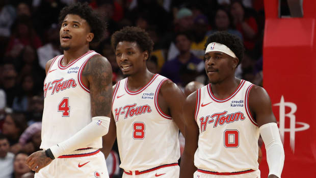 Jalen Green Jae'Sean Tate Aaron Holiday